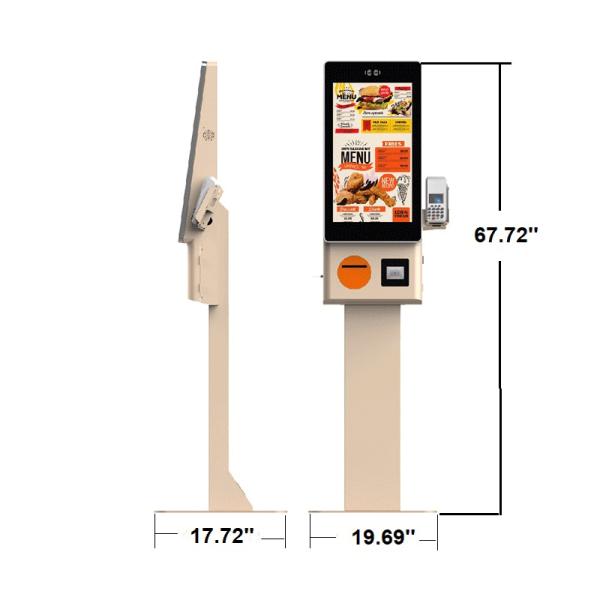 22inch Touchscreen Self-Ordering Payment Kiosk with SDK Function Multi-OS Support for Malls & Restaurants