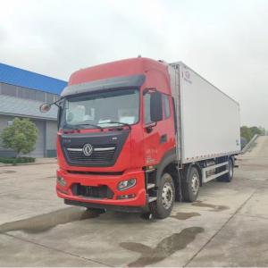 China Dongfeng 10 Wheels Refrigerator Truck 6x4 Freezer Truck Refrigerated Container Truck on sale
