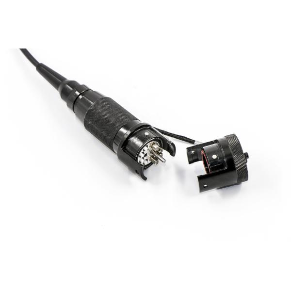 Waterproof Connectors IP68 Fiber Optical Tactical Field Cable