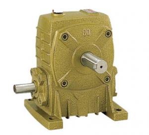 China WP Worm Gear Gearbox WPS80 Solid Shaft Mounted Speed Reducers on sale