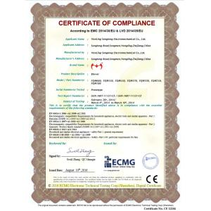 Wenling City HongFu Machinery Co.,Ltd Certifications