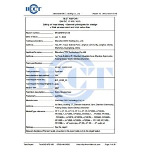 HuiZhou AUPOOL Technology Co.LTD Certifications
