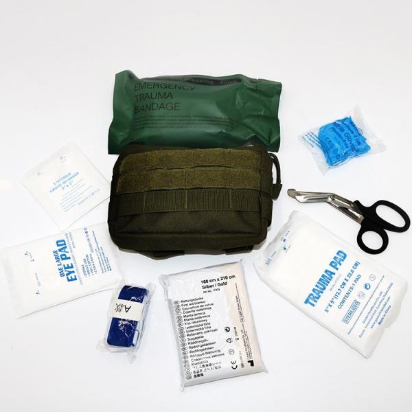 Military Survival First Aid Kits , Tactical First Aid Kit With Supplies