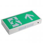 Professional LED Exit Signs Battery Backup With 60 Pcs 3014 SMD LED , Green
