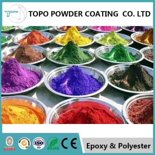 High Hardness Hybrid Powder Coating , RAL1016 Sulfur Yellow Carbon Steel Pipe Coating