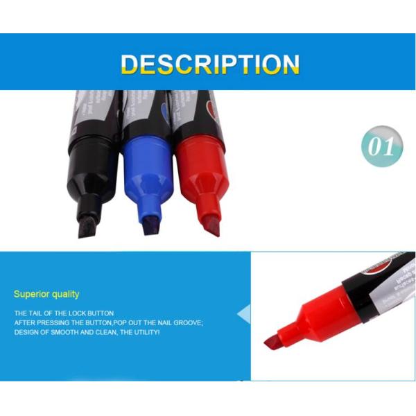 12PCS/SET permanent marker with old pastel, can be removed, Office Colored Marker Pen