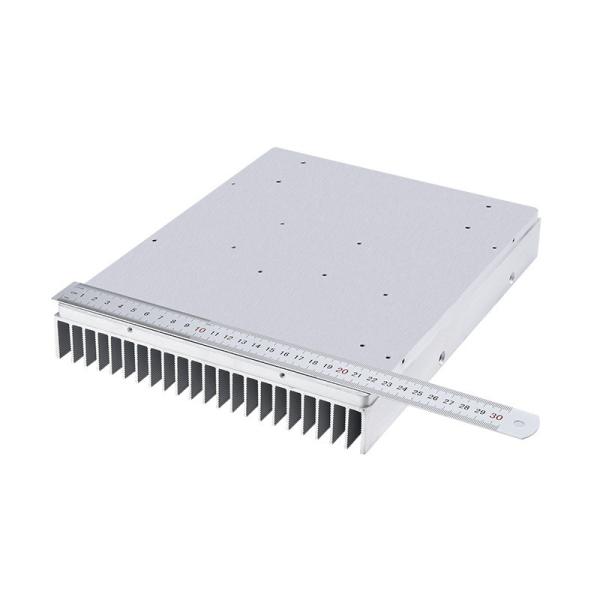 Clear Anodizing Aluminum Profile Heat Sink With CNC Exact Dimension