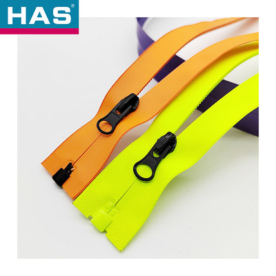 Auto Lock #7 Waterproof Zipper Orange / Yellow Waterproof Zipper