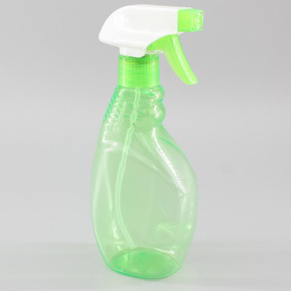 Clear Green 160mm 330ml Chemical Resistant Spray Bottle