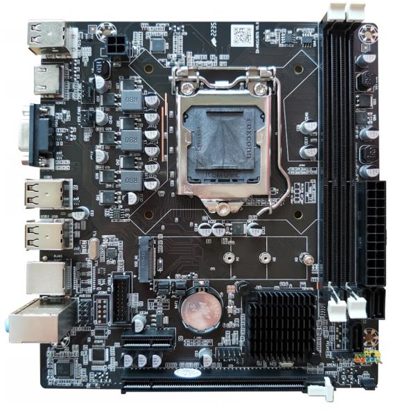 ETEK Motherboard Offering Dual-channel DDR3 1066/1333 SDRAM Up To 8GB Includes PCIe Slots M.2 Storage Multiple SATA+USB Ports