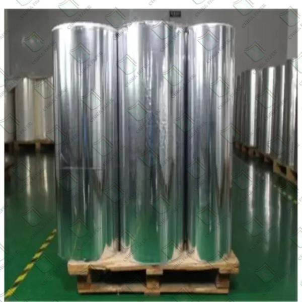 Chian Factory Wet Strength Metallic Cardboard Paper 70gsm Silver Metallized Coated Paper