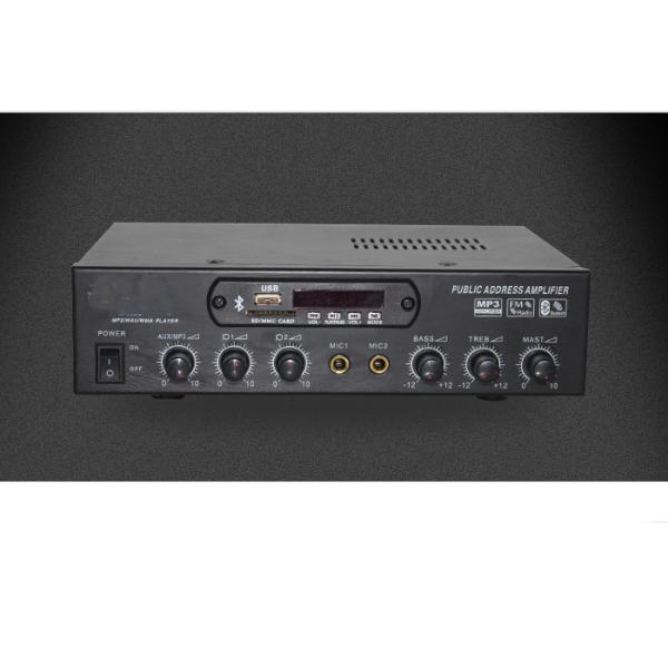 50W Power PA Speaker Amplifier , PA System Mixer Amplifier Customizable