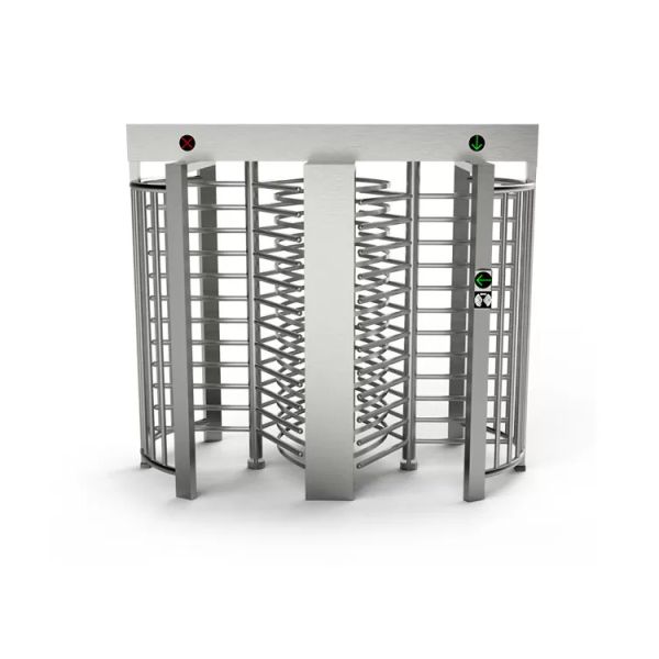 316 Stainless Steel Full Height Turnstile Double Door With Access Control Software