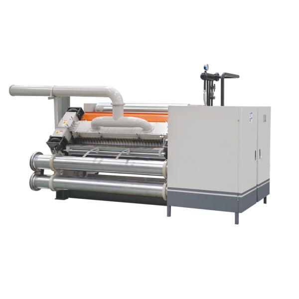 Corrugated Cardboard Production Line , Single Facer Corrugated Machine