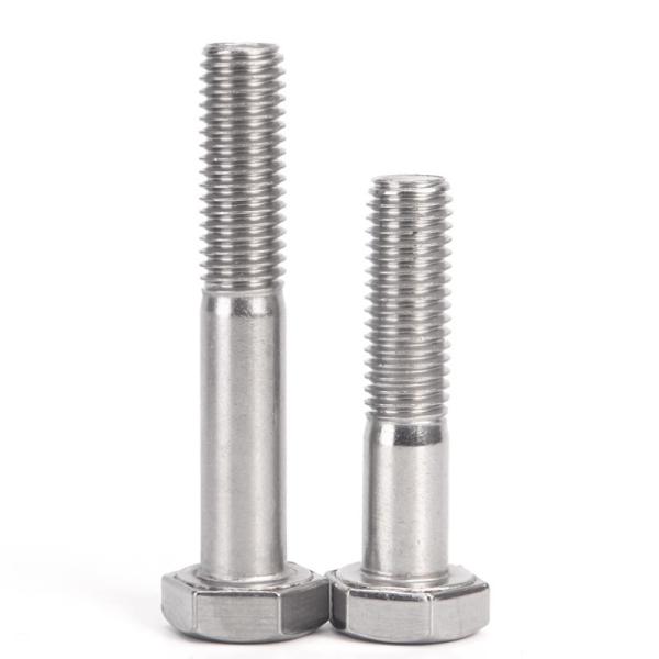 Hex bolts Custom stainless Steel Hexagon full or half Threaded metal bolts Hex heavy Head Bolts DIN933 ISO4017