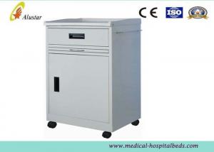  Stainless Steel Medicine Bedside Cabinet With Drawer And Door ISO9001 ( ALS - CB102) Manufactures