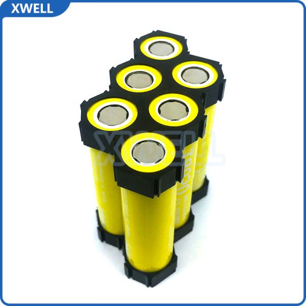 18650 Staggered Splicing Battery Holder - V0 Flame Retardant, Interchangeable 1X2/1X3/1X4/1X5/1X6/1X10/1X13 for Lithium Battery Packs