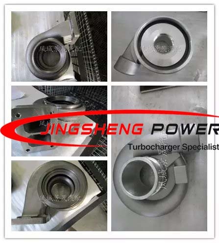 4LE Spare Parts  Turbocharger Compressor Housing , Turbo Turbine Housing