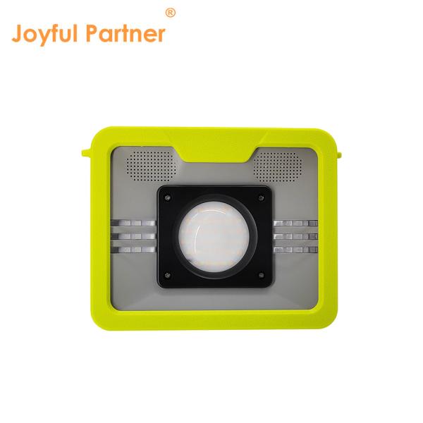 Portable Led Solar Camping Light 4W IP65 Waterproof SMD LED Cold White Rechargeable With BT For Hiking Caming