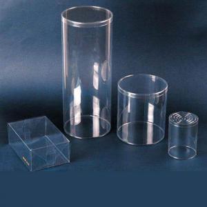  APET Tiny Plastic Cylinder Packaging 0.2mm-1mm PVC Plastic Accessory Box Manufactures