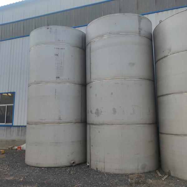 Vertical Type Used Stainless Steel Storage Tanks 5 Tons