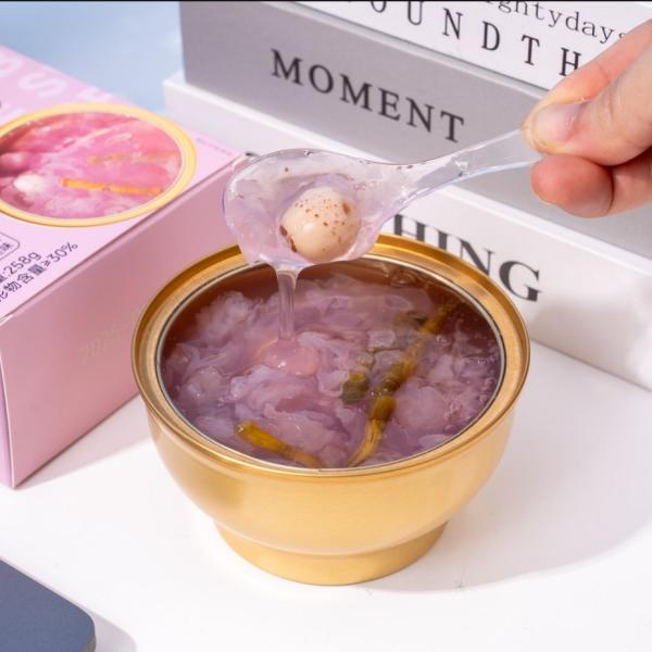 Enhance Immunity Dendrobium And Tremella Dessert Fresh Organic Food After-meal Light Desserts  Breakfast Light Meal Replacement