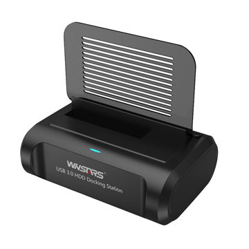 5Gbps USB 3.0 dock station, supports all 2.5/3.5-inch SATA hard drive
