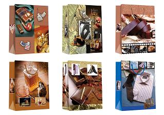 Custom Matt Laminated Paper Carrier Bags