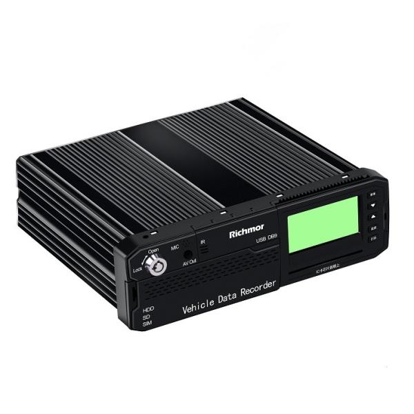 8CH 1080P/720P Gsm Gps 3g 4g Wifi AI HD Mobile Car Video Recorder With 1 TB HDD 128GB SD Card