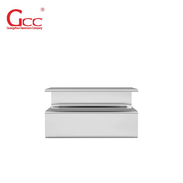 304 Stainless Steel S-Shaped Shoe Changing Stool for Cleanrooms