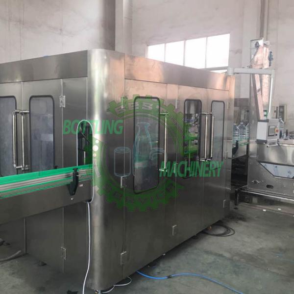 1500BPH 12-12-4 5L Bottle Washing Capping Water Auto Bottle Filling Machine