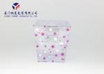 Offset Printing Trapezoid Shape Clear PVC Plastic Retail Packaging Boxes For