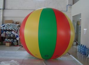  No priniting 2.5m dia. color mixed advertising balloon blimp Fireproof PVC Advertising Helium Balloons Manufactures