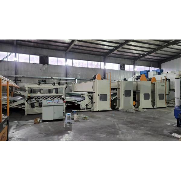 HONGYI 6m Needle Punching Polyester Nonwoven Fabric Making Machine
