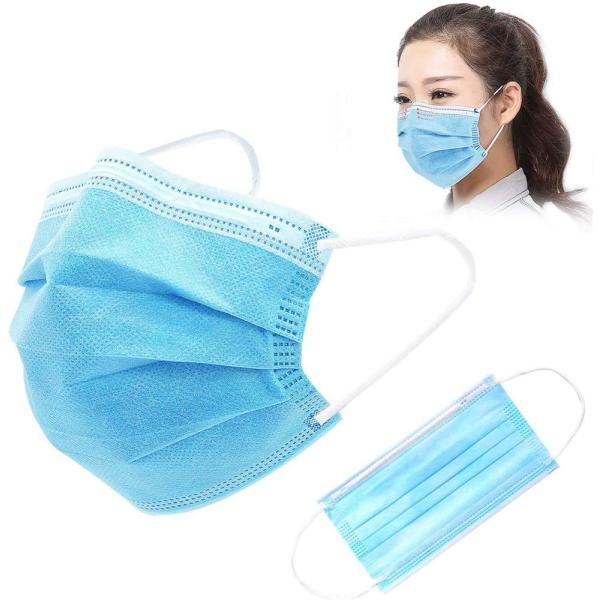 Disposable Gauze 10PCS FDA Earloop 3 Ply Face Mask