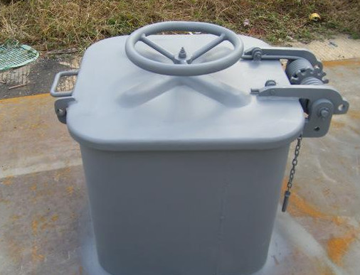 A60 Watertight Marine Hatch Cover for Marine Ships with Wheelhandle