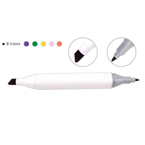 Cheap and good quality Double tip colored ink art marker pen with logo customized