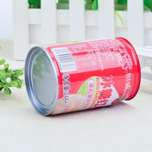 Customized Aluminium Soft Drink Cans , Aluminum Beverage Containers