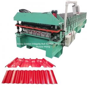  12m/Min Metal Roofing Roll Former ISO9001 CE Tile Forming Machine Manufactures