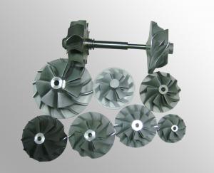  Turbo fan wheels parts vacuum investment casting High temperature nickel base alloy Manufactures