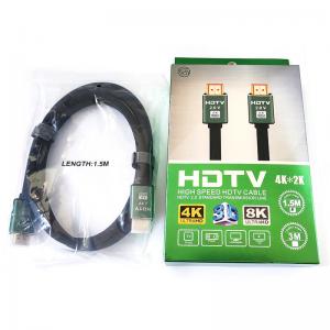  2.0V 2160P 3D HD HDMI Cord For Projector LCD TV 4K Cable Manufactures