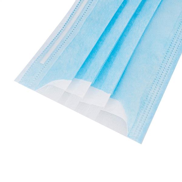 Disposable CE BFE 99.9% Breathable 3 Layer Face Mask