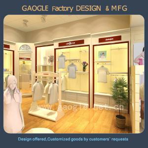  High end quality clothing display showcase for kids
