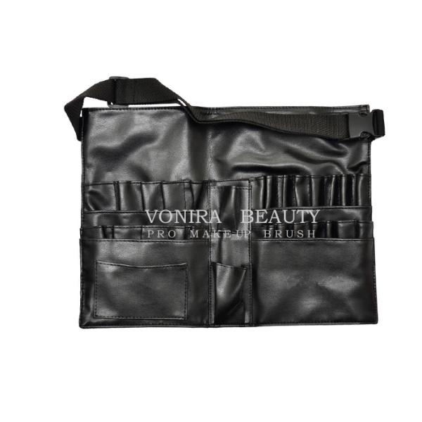 Best Selling Faux Leather Makeup Brush Tool Apron / Belt With Strap Light Weight