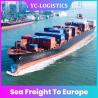 International 6 To 7 Days DDP DDU Sea Freight To Europe From China for sale