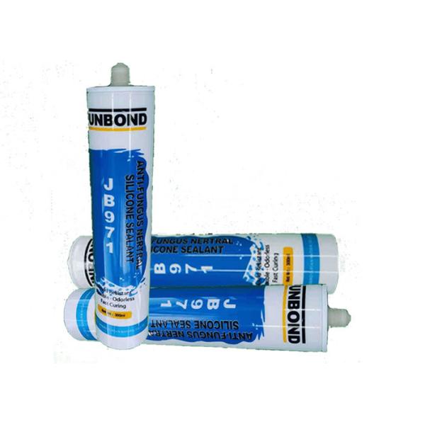 Quick Drying 300ml Grey Anti Mildew Sealant 12 Months Neutral Cure Sealant