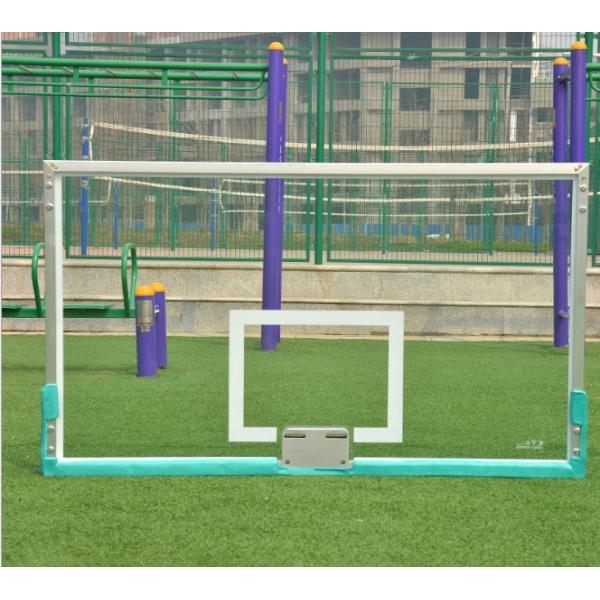 FIBA Basketball Backboard 180x105 Cm Tempered Glass Basketball Board