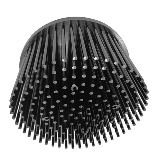 Customized Existing Mold Cold Forging Heat Sink With 65W LED Lighting Dia 150mm