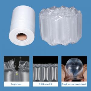  Nylon Anti Drop Inflatable Air Bubble Wrap , Anti Vibration Air Bubble Film Manufactures