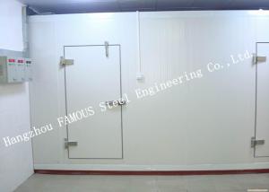  Customized Polyurethane Sandwich Cold Room Panel For Fruit Storage Walk In Freezer Manufactures
